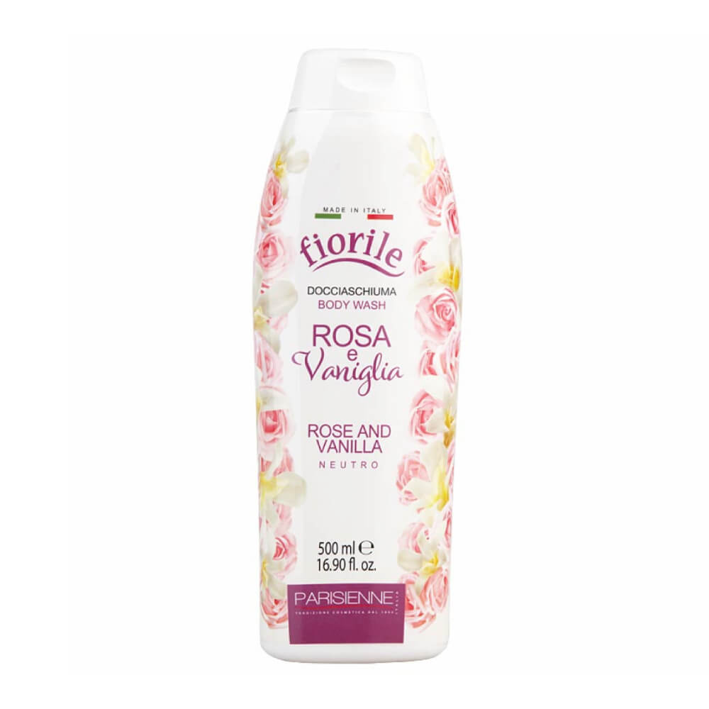 Fiorile Parisienne Rose & Vanilla Body Wash 500ml
