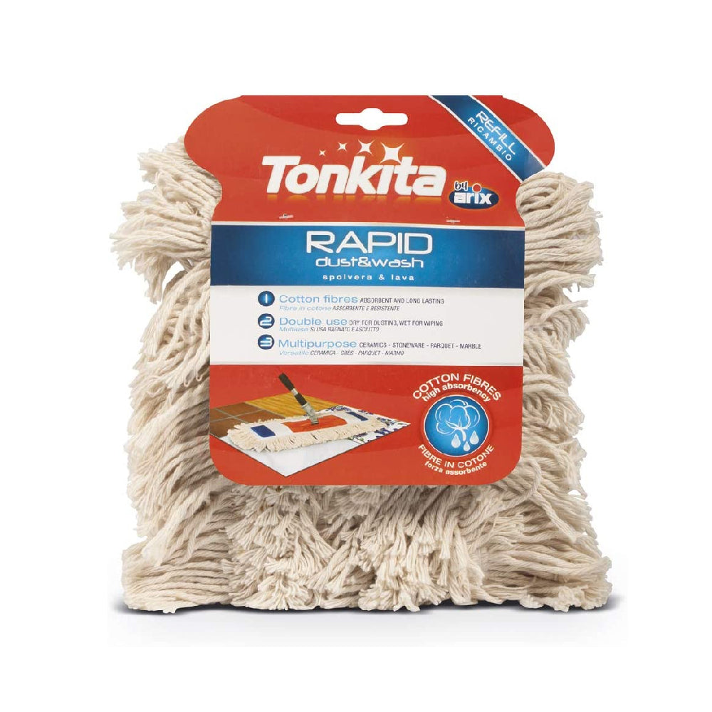 Tonkita Rapid Refill Cotton Flat Mop Tk847R