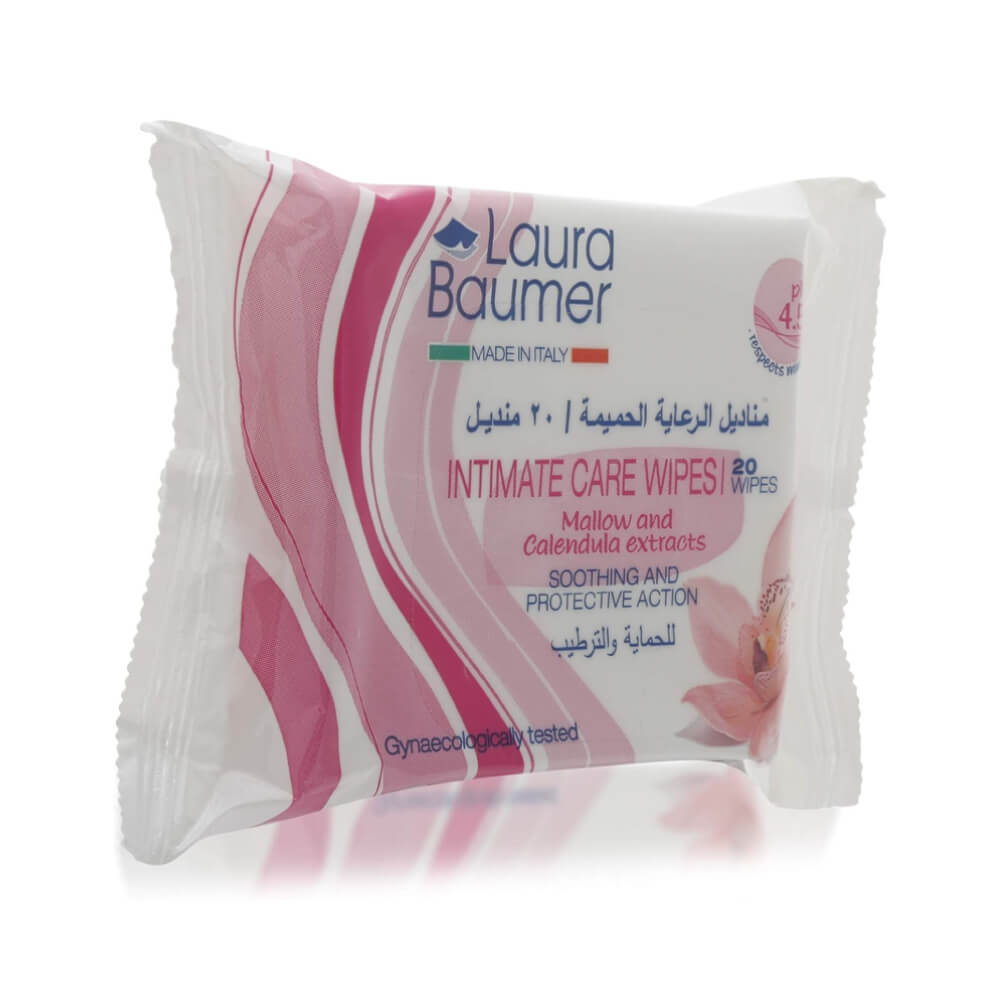 Laura Baumer Intimate Care Wipes 20s