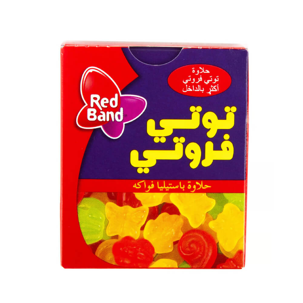 Red Band Original Tutti Frutti Flavour Candy 18g