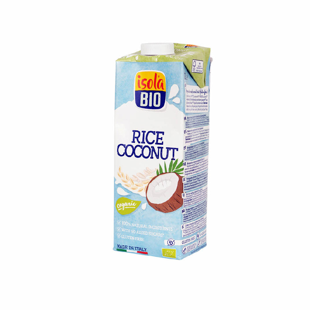 Isola Bio Organic Rice Coconut Milk 1L