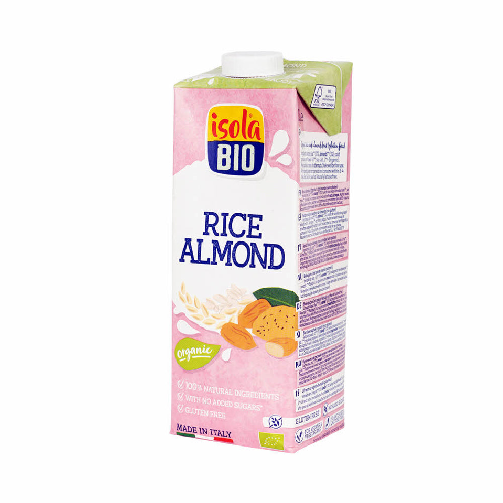Isola Bio Organic Rice Almond Milk 1L