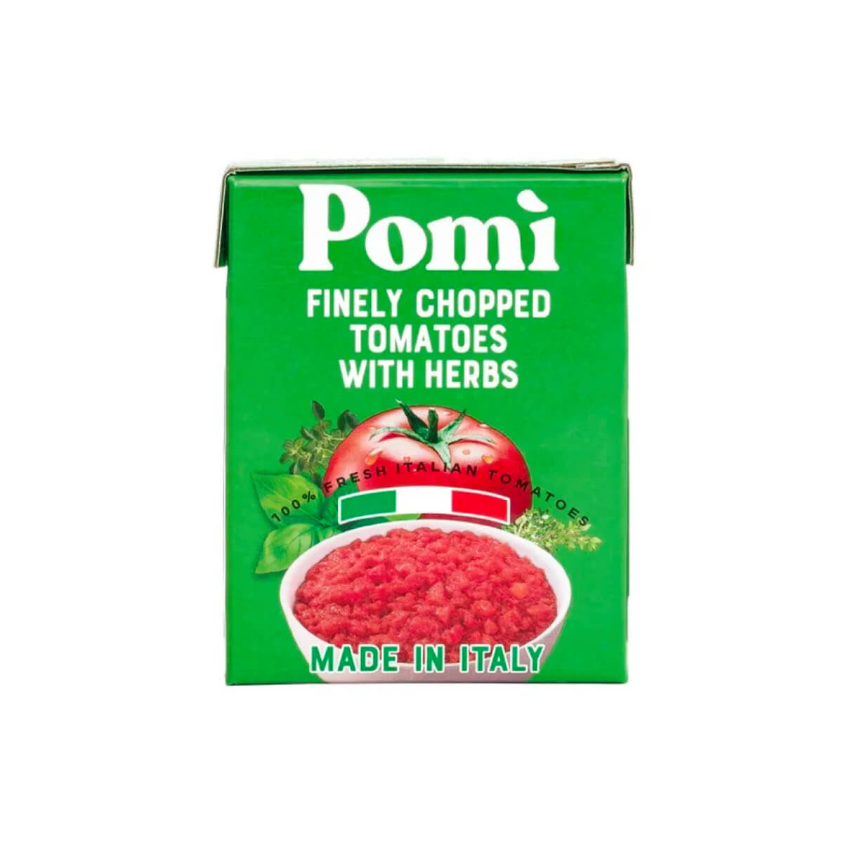 Pomi Finely Chopped Tomatoes With Herbs 390g