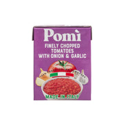 Pomi Finely Chopped Tomatoes With Onion & Garlic 390g
