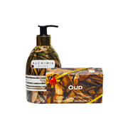 Alchimia Liquid Soap Oud 300ml + Vegetable Soap Oud 200g