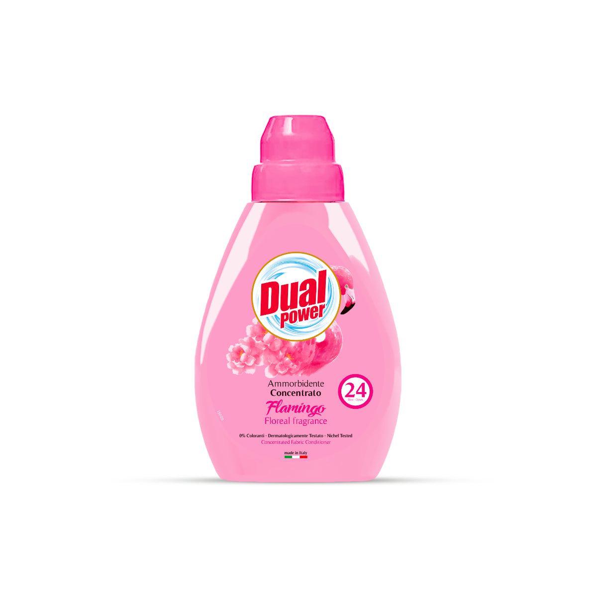Dual Power Concentrated Fabric Conditioner – Flamingo 600Ml