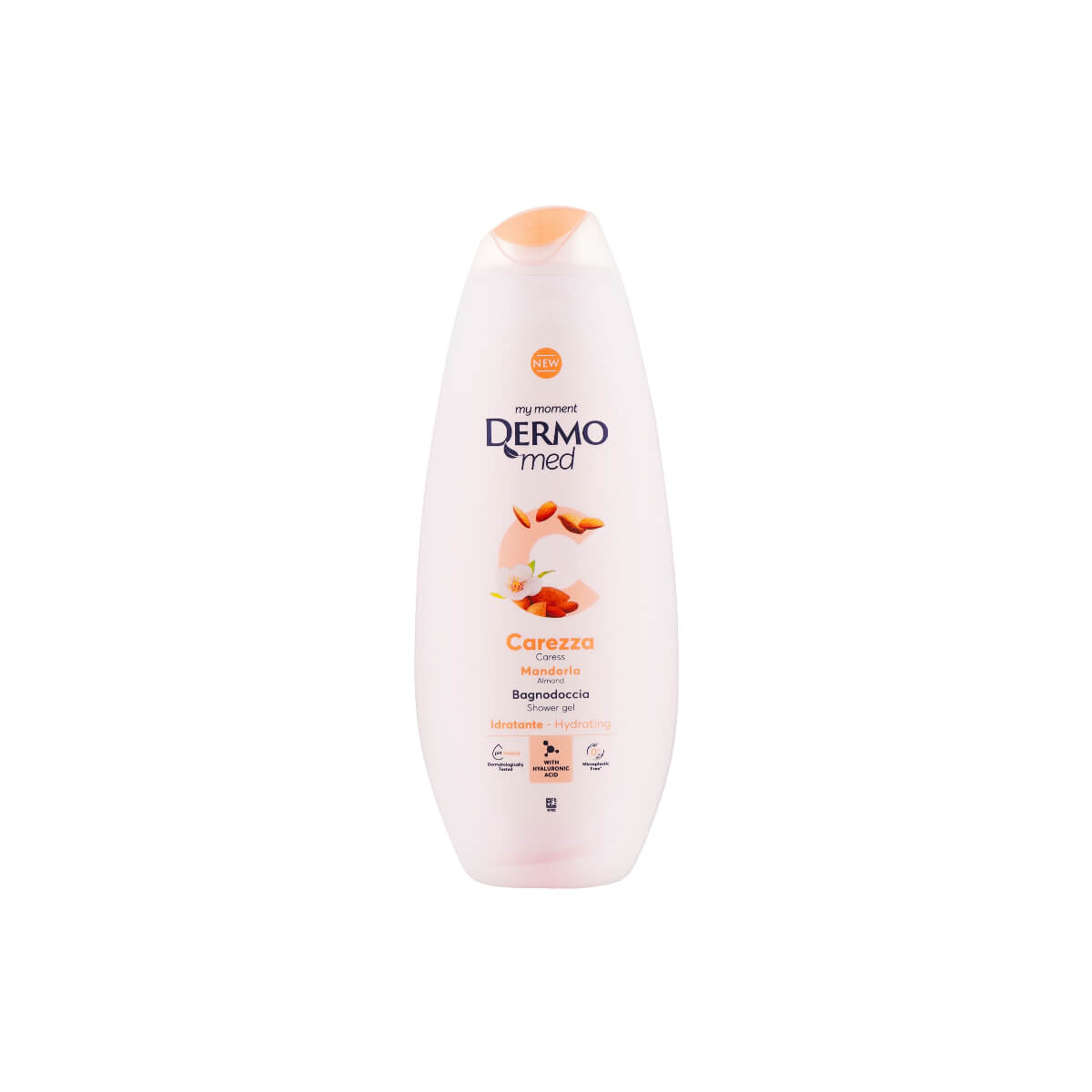 Dermomed Caress Almond Shower Gel 750 ml