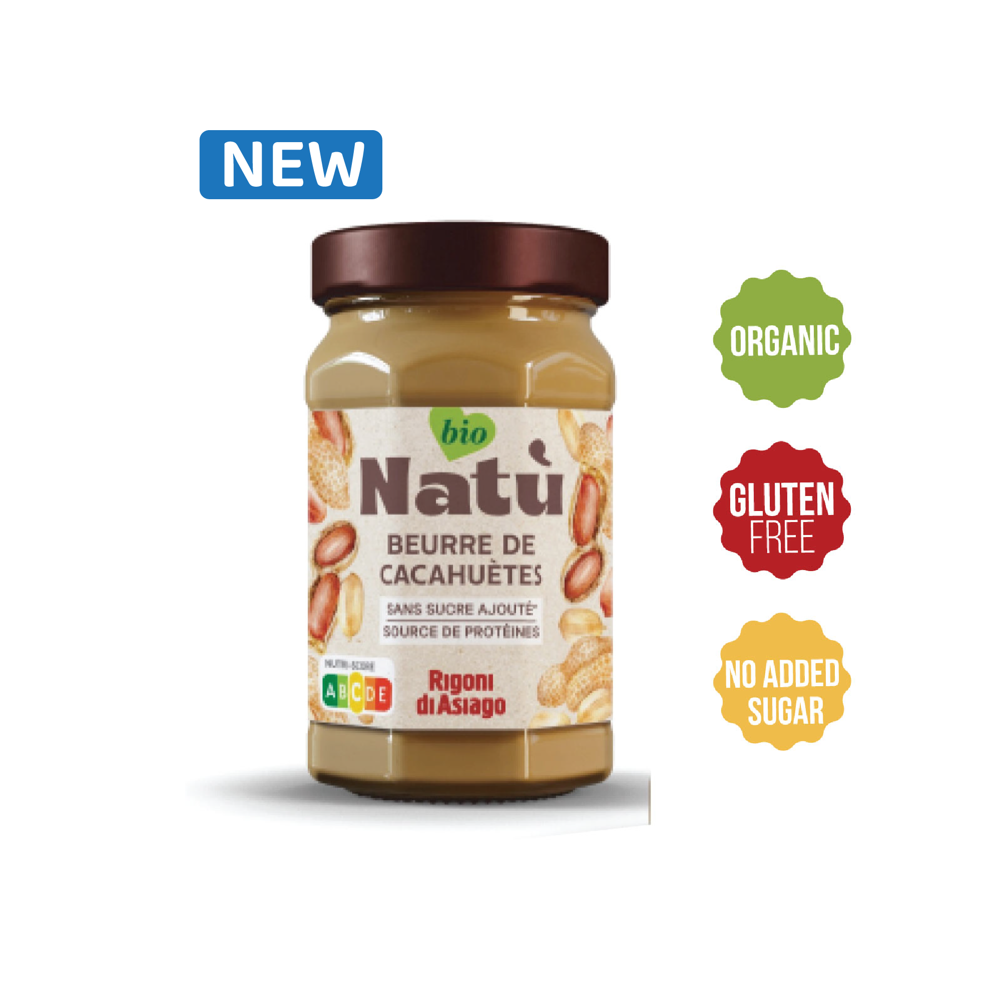 Natu Peanut Butter No Added Sugar 220gm