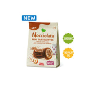 Nocciolata Organic Mini Tartelettes Bianca 250g Italy