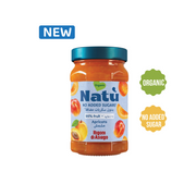 Natu Organic Apricot Fruit Spread No Added Sugar 240g