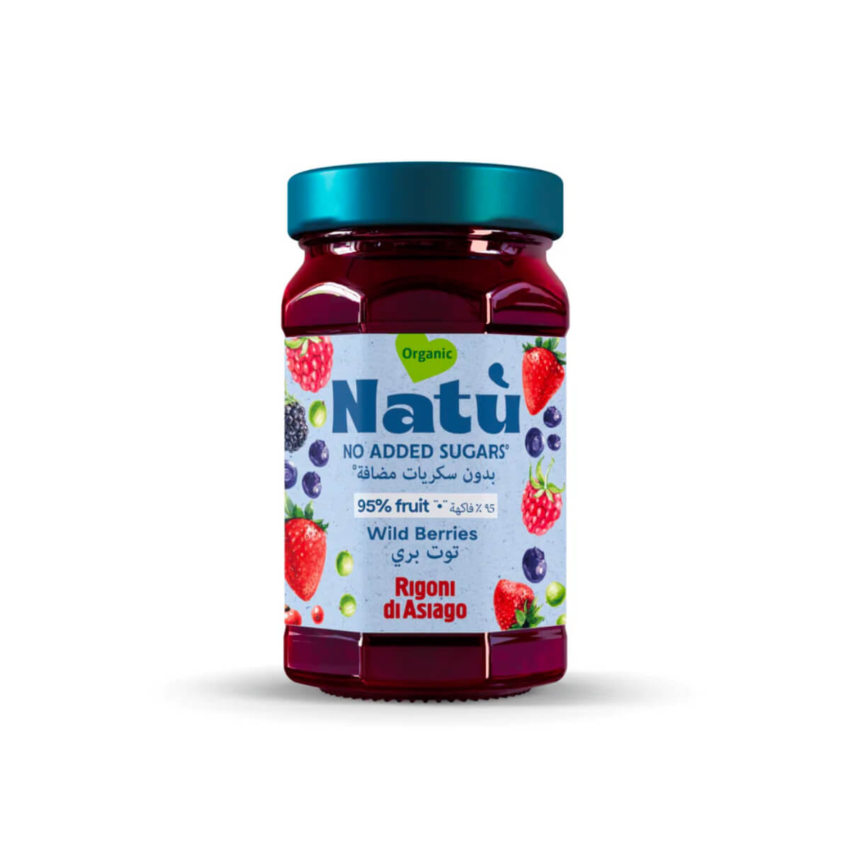 Natu Organic Wildberries Fruit Spread No Added Sugar 240g