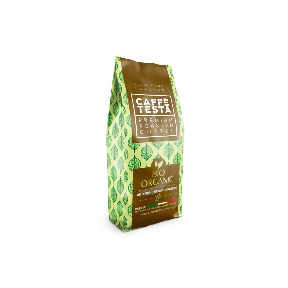 Caffe Testa Bio Organic Premium Roasted Coffee Beans 250g