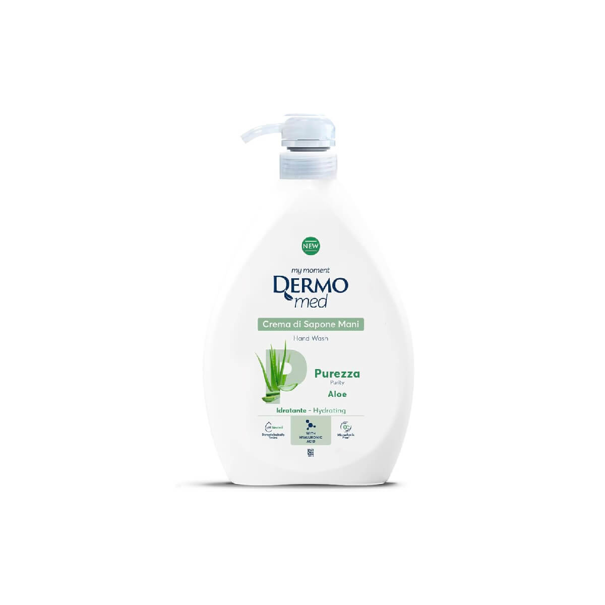 Dermomed Handwash Purity Aloe 1Ltr