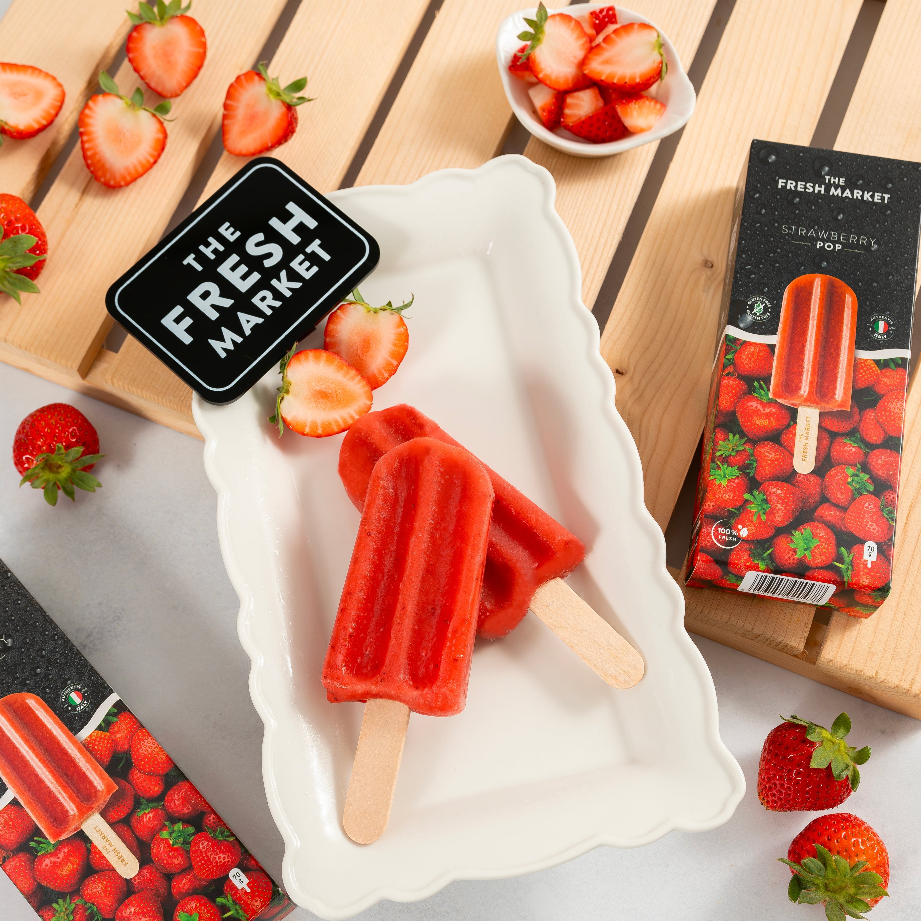 Strawberry Ice Pop