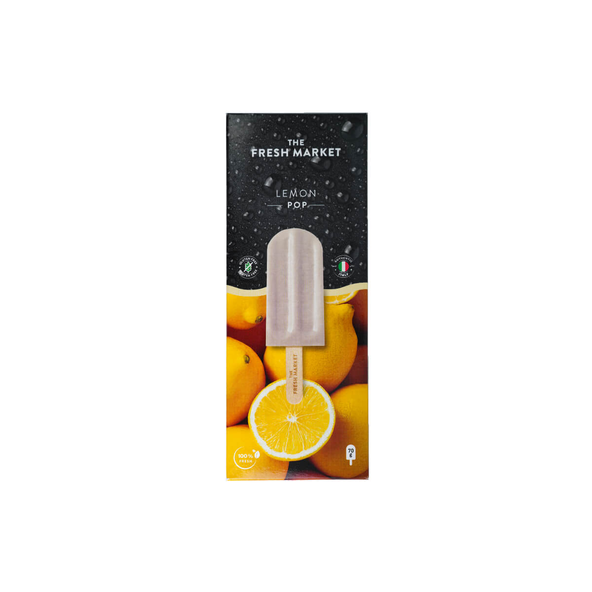 The Fresh Market Lemon Ice Cream Pop 70gm