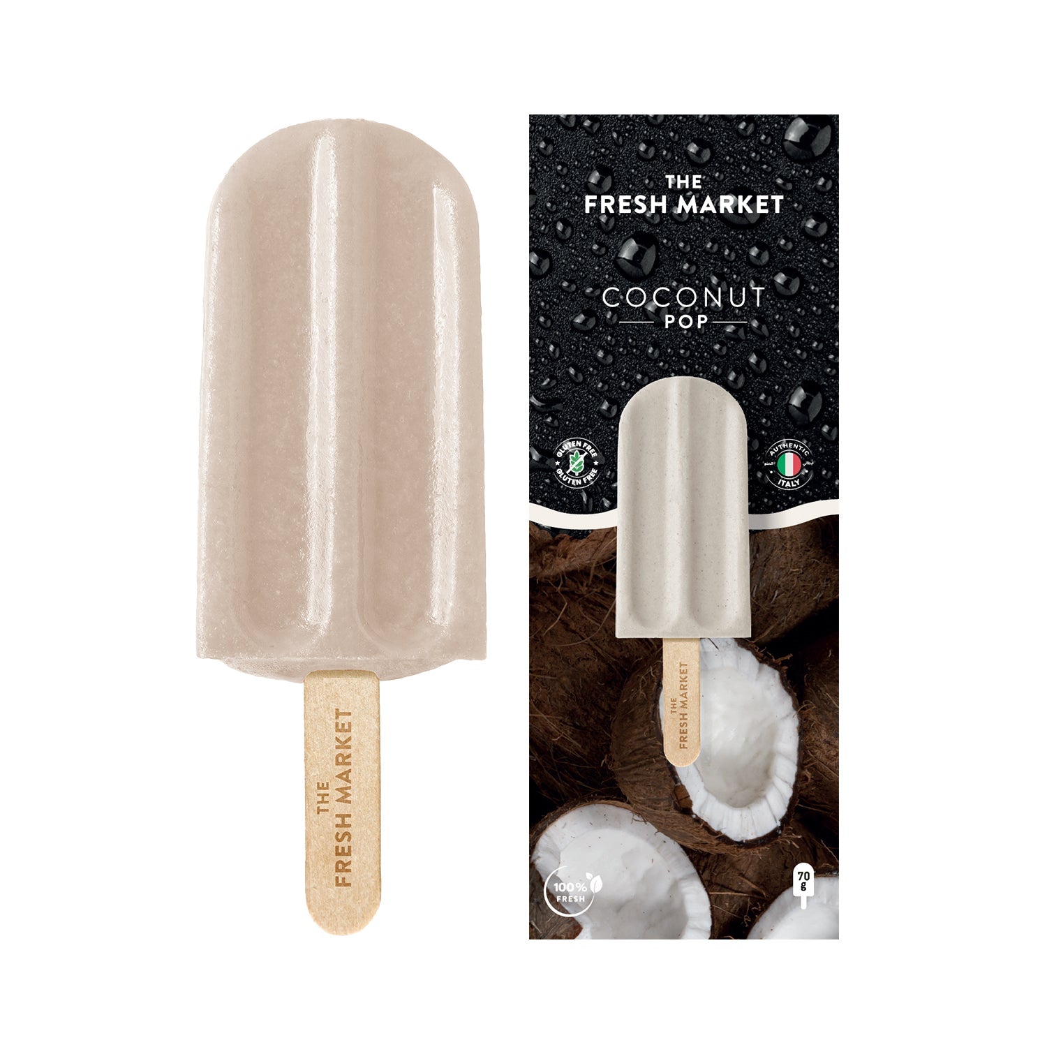 Coconut Ice Pop
