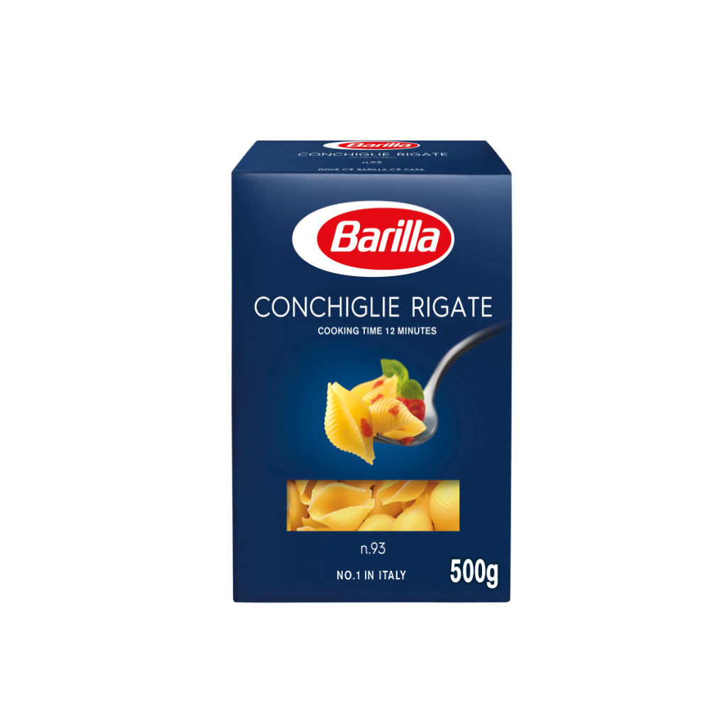 Barilla Pasta Conchiglie Rigate 500G