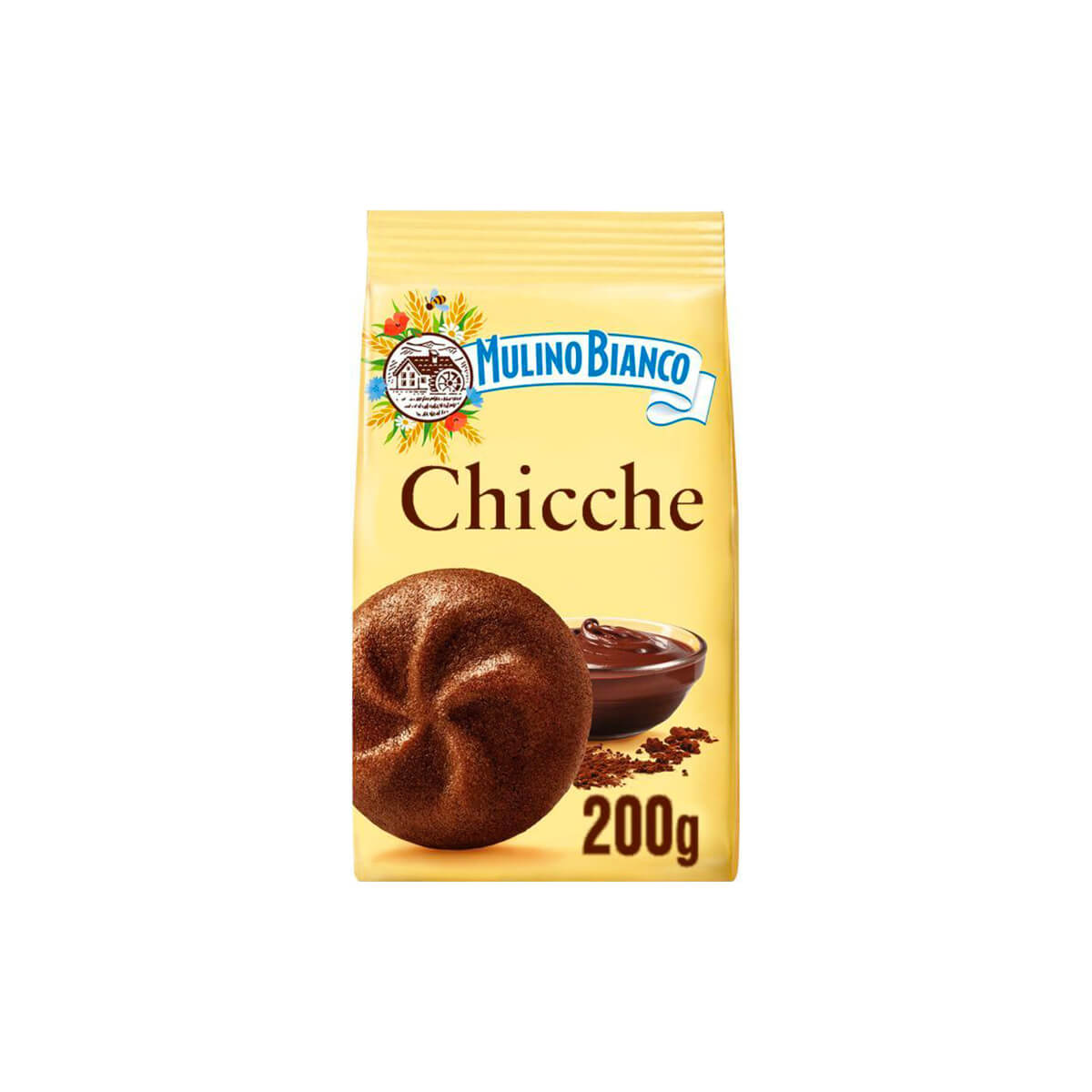 Mulino Bianco Chicche Cocoa Cream Filled Biscuits 200g