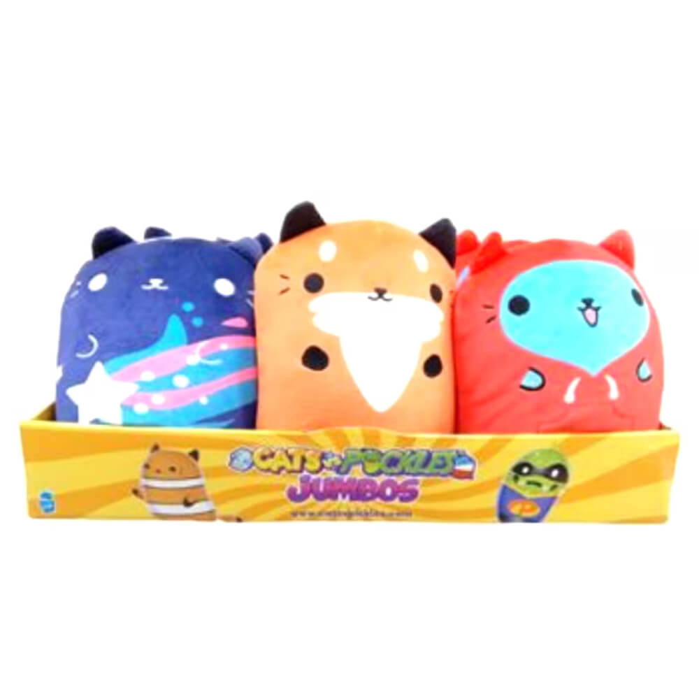 Cats Vs Pickles Plush Jumbo 9-Inch Multicolor