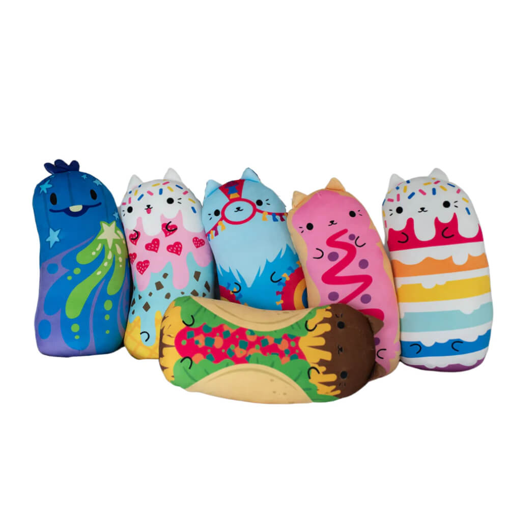Cats Vs Pickles Plush Huggers 17 inch 6 Assorted