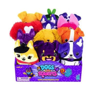 Dogs Vs Squirrels Plush Bean 4 inch 1 Piece