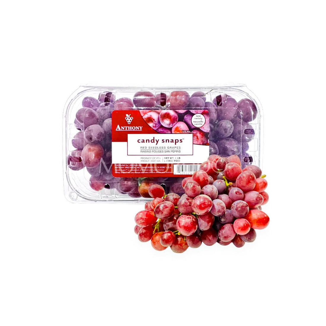 Grapes Red Candy Snaps Usa 450g Pack