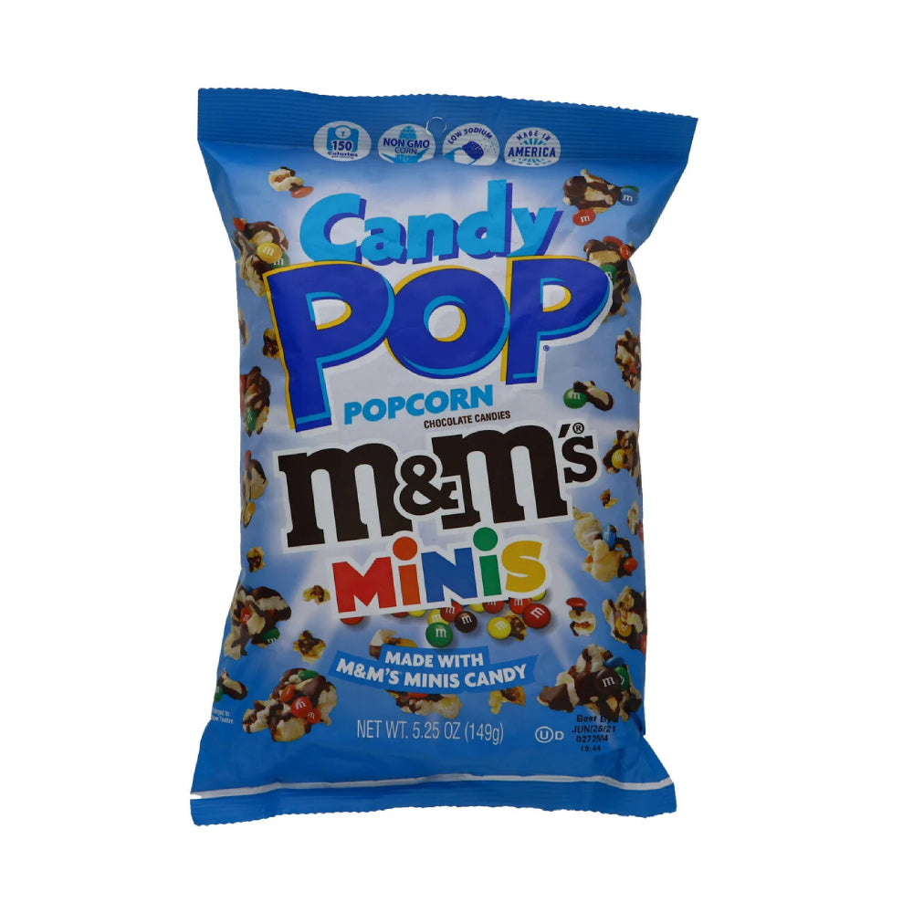 Candy Pop Corn M&M Minis 149gm