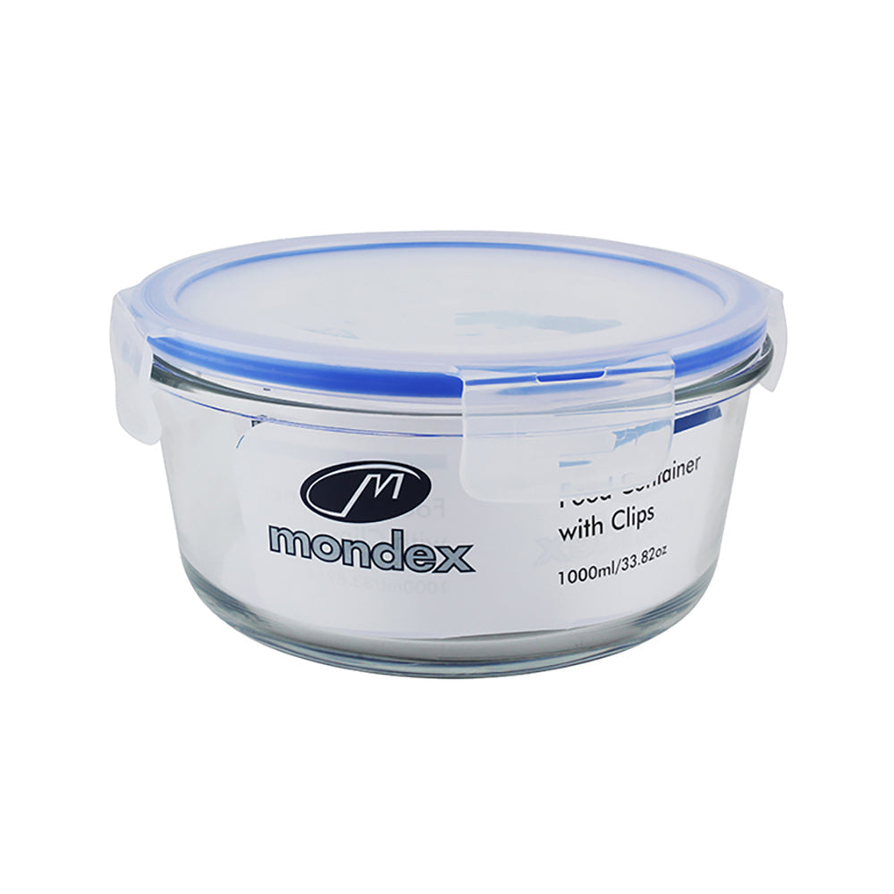 Mondex Glass Foodsaver Round 1000ml