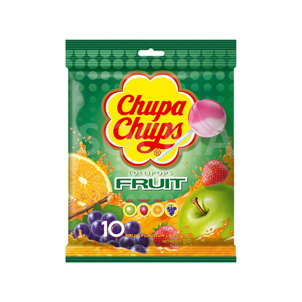 Chupa Chups Fruit Bag 10's