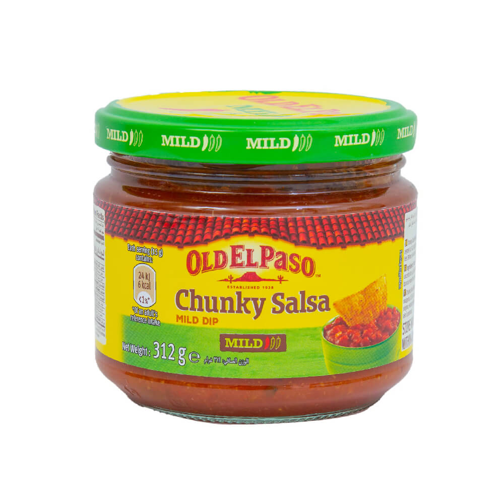 Old El Paso Chunky Sauce Dip Mild 312gm