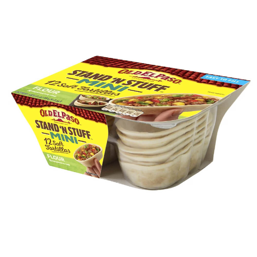 Old El Paso Stand N Stuff Mini Soft Tortilla 145gm