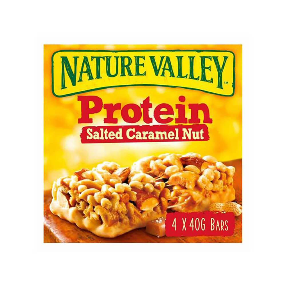 Nature Valley Protein Bar Salted Crml & Nuts 40Gx4