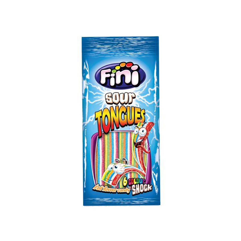 Fini Sour Tongues 6 Colour Belt 100G