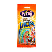 Fini Sour Laces Colour Shock Candy 90gm