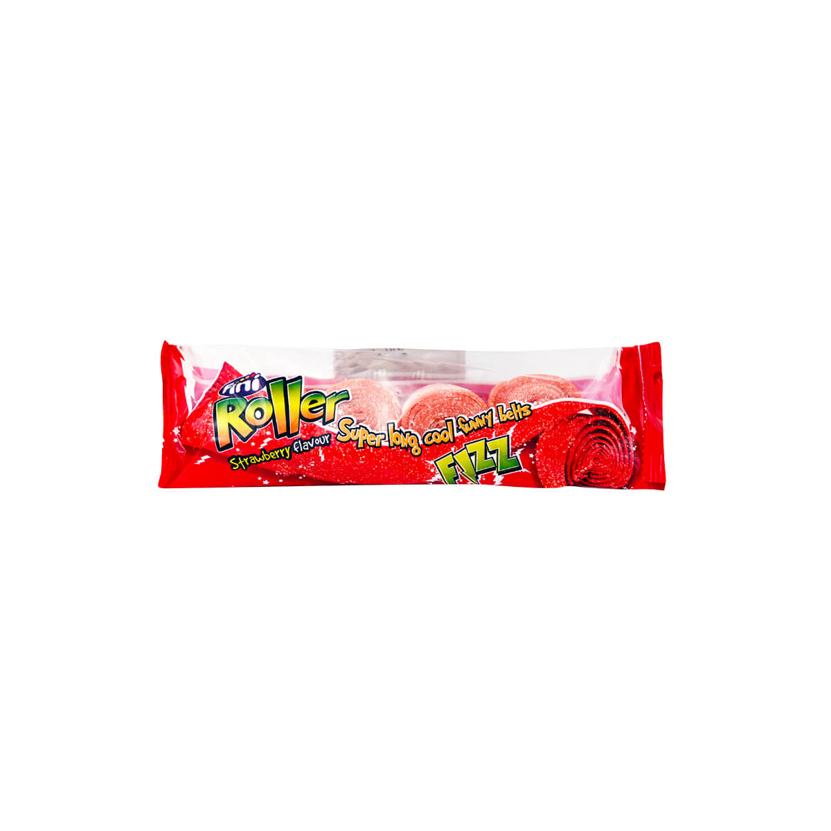 Fini Roller Fizz Strawberry Candy Gum 80g