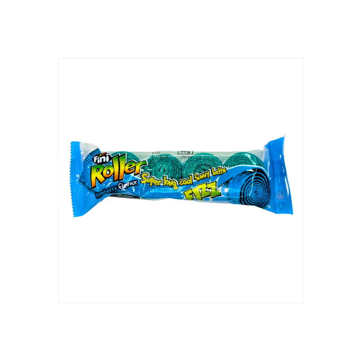 Fini Roller Fizz Raspberry Candy Gum 80g