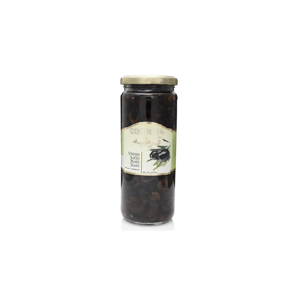 Cordoba Sliced Black Olives 230G