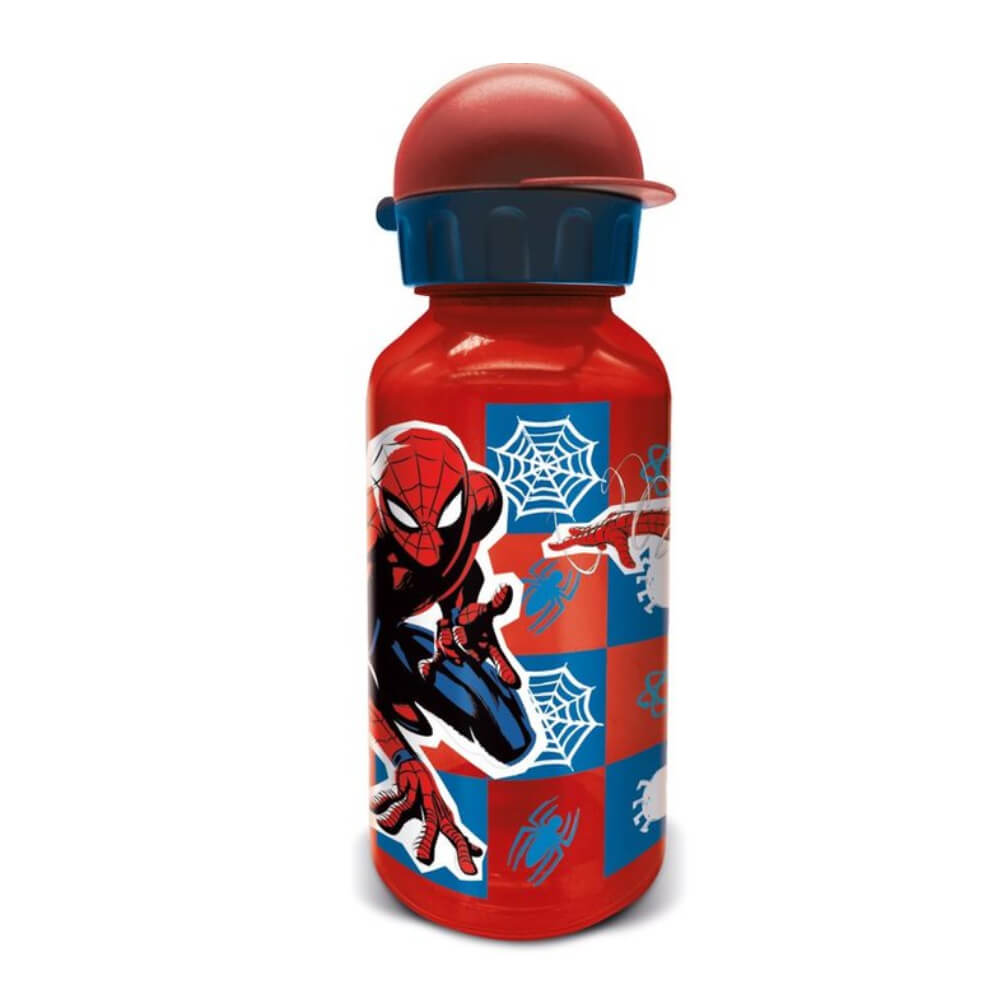 Stor Spiderman Arachnid Grid Water Bottle 370Ml