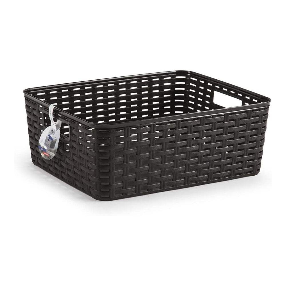 Plastic Forte Rattan Basket 10L