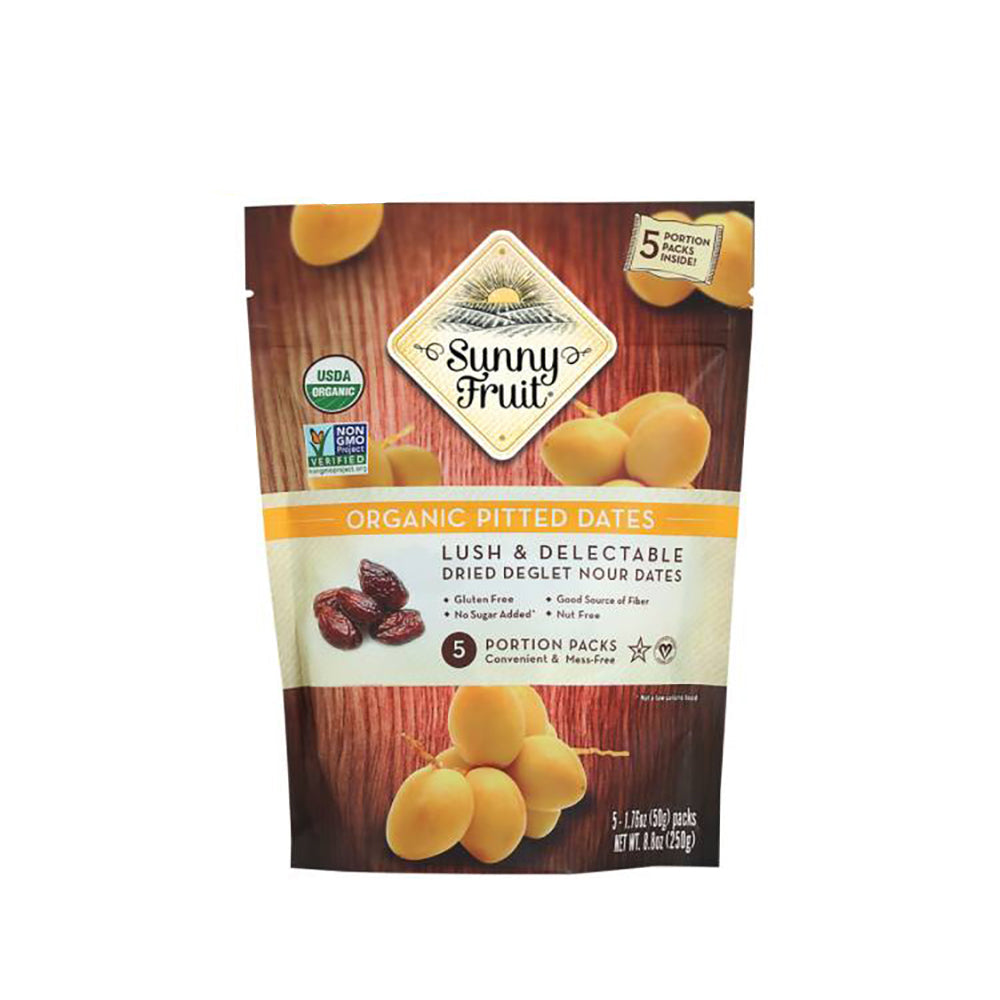 Sunny Fruit Organic Dried Pitted Dates 250G