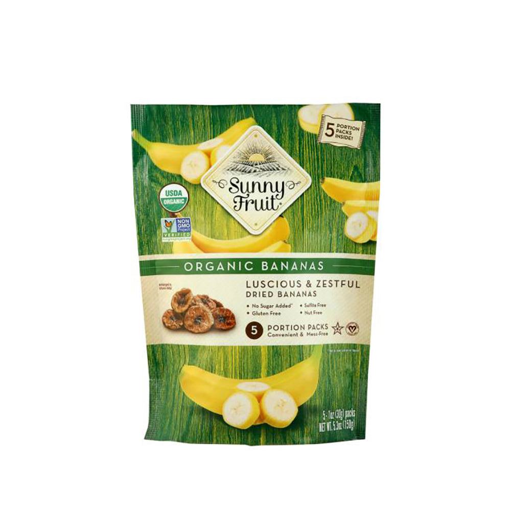 Sunny Fruit Organic Dried Bananas 150G