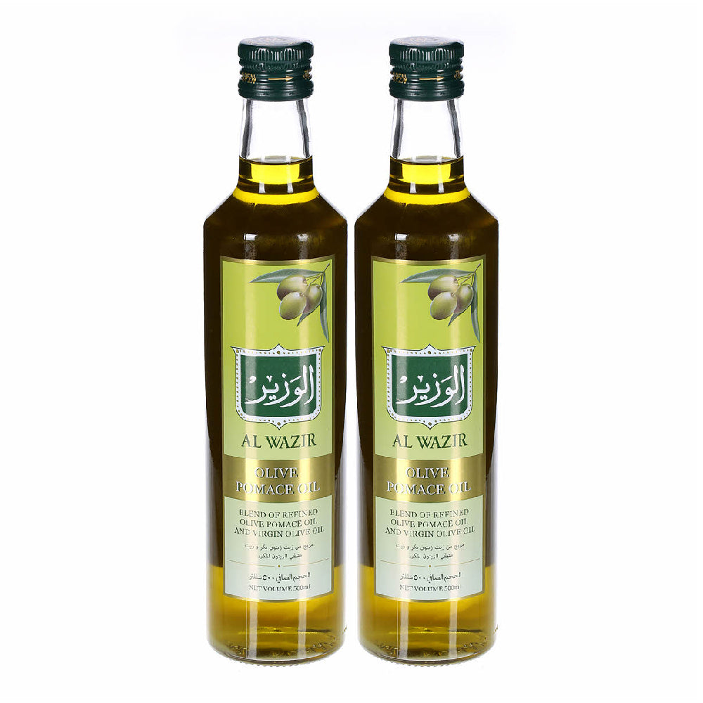 Al Wazir Pomace Olive Oil 2x500ml