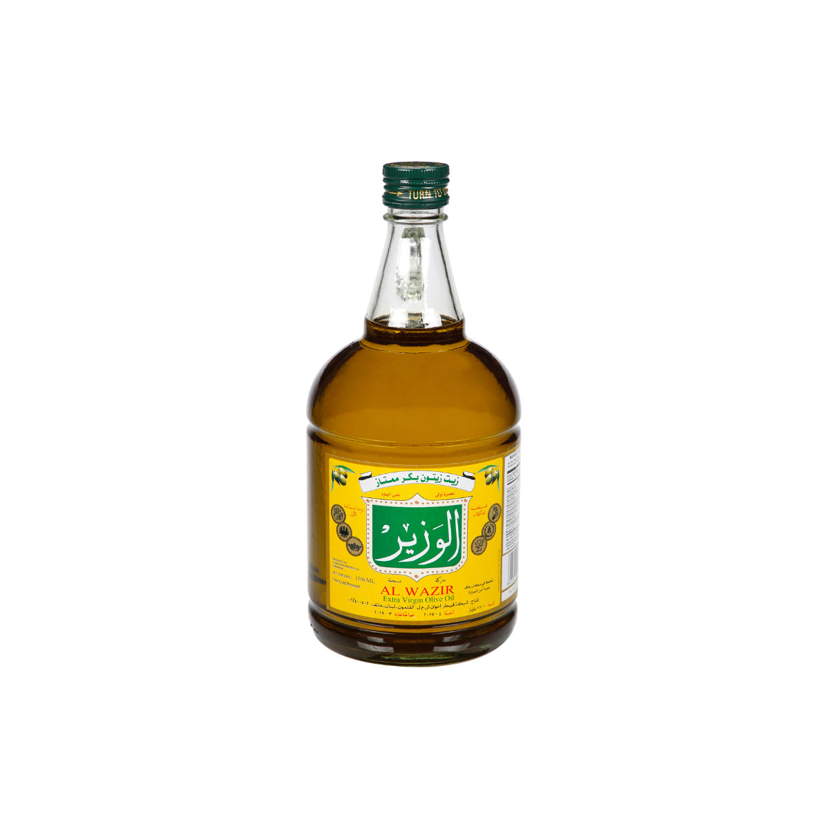 Al Wazir Extra Virgin Olive Oil 1500ml