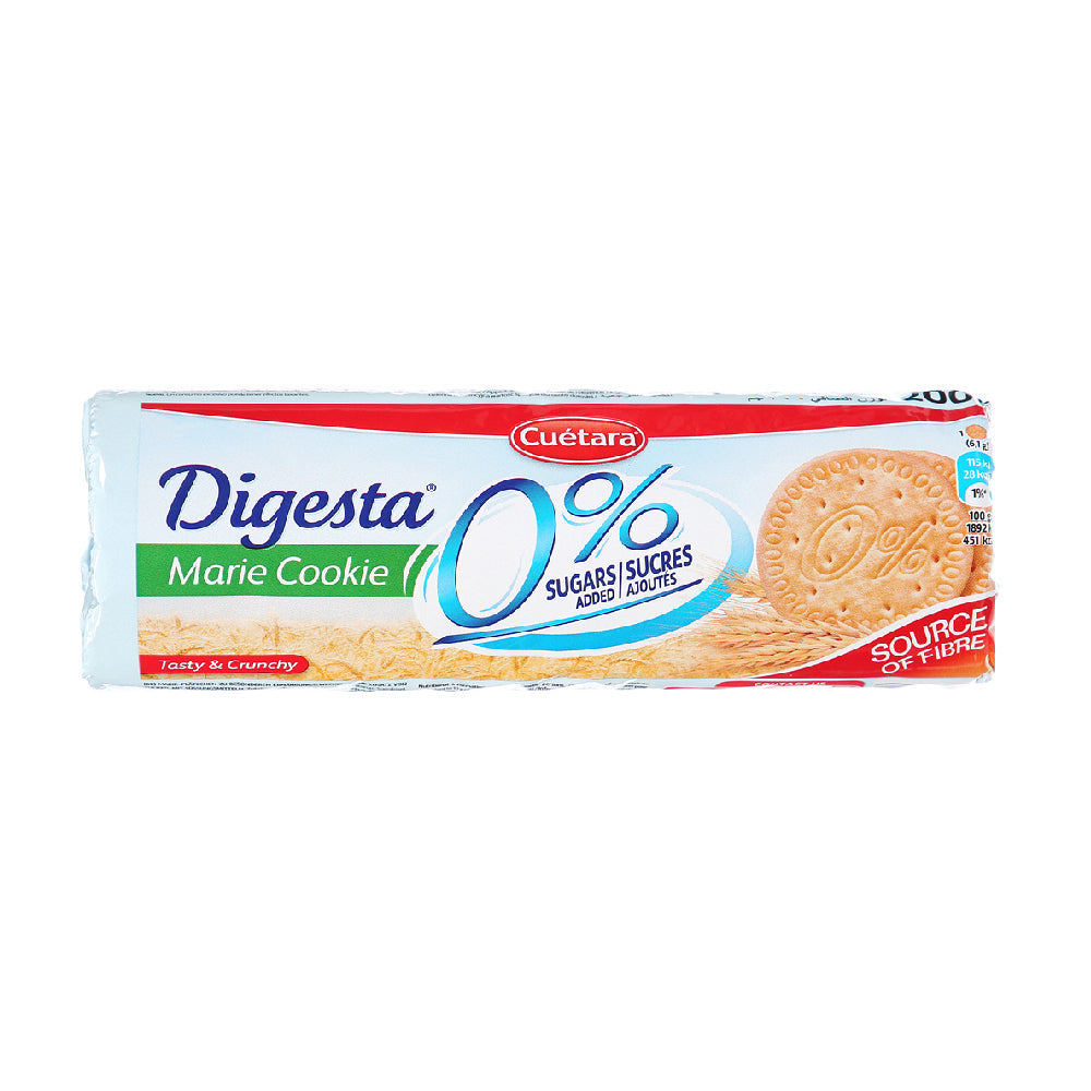 Cuetara Digesta Marie Cookie  0%Sugars Added 200gm
