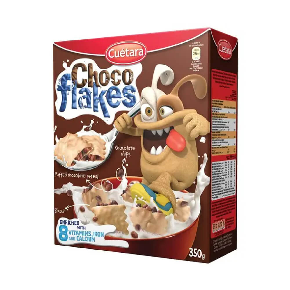 Cuetara Choco Flakes With Vitamin Iron & Calcium 350gm