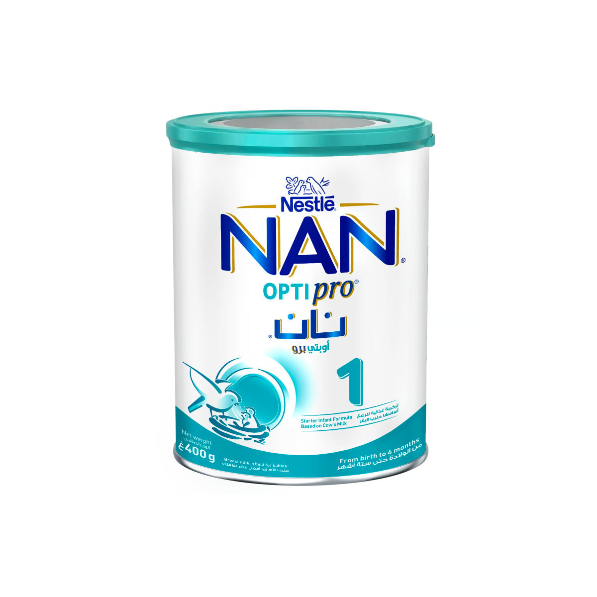 NAN Optipro Starter Infant Formula Milk Powder From 0 to 6 Months 400g