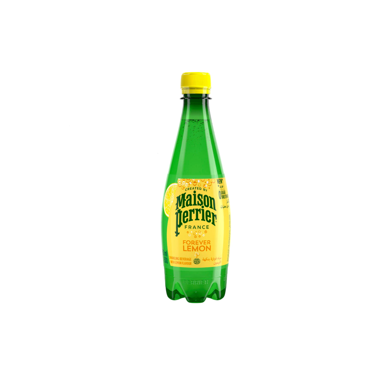 Maison Perrier Natural Sparkling Mineral Water With Lemon Flavored 500ml