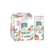 Maison Perrier Chic Rosellini Peach & Rose Flavoured Sparkling Water 4x250ml