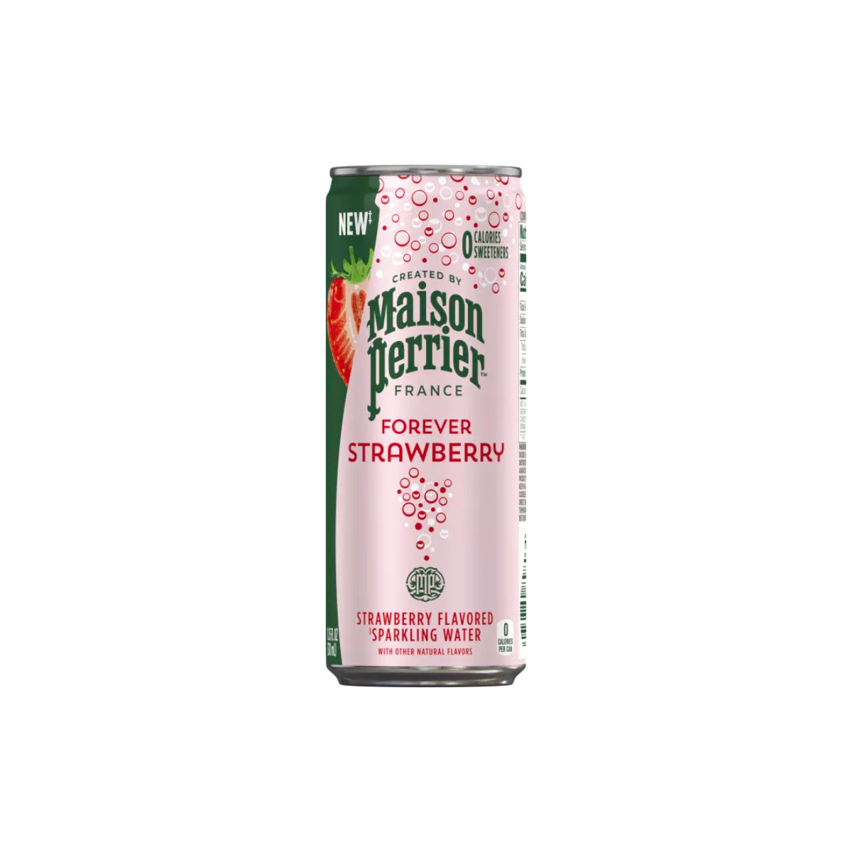Perrier Maison Strawberry Flavoured Sparkling Water 250ml