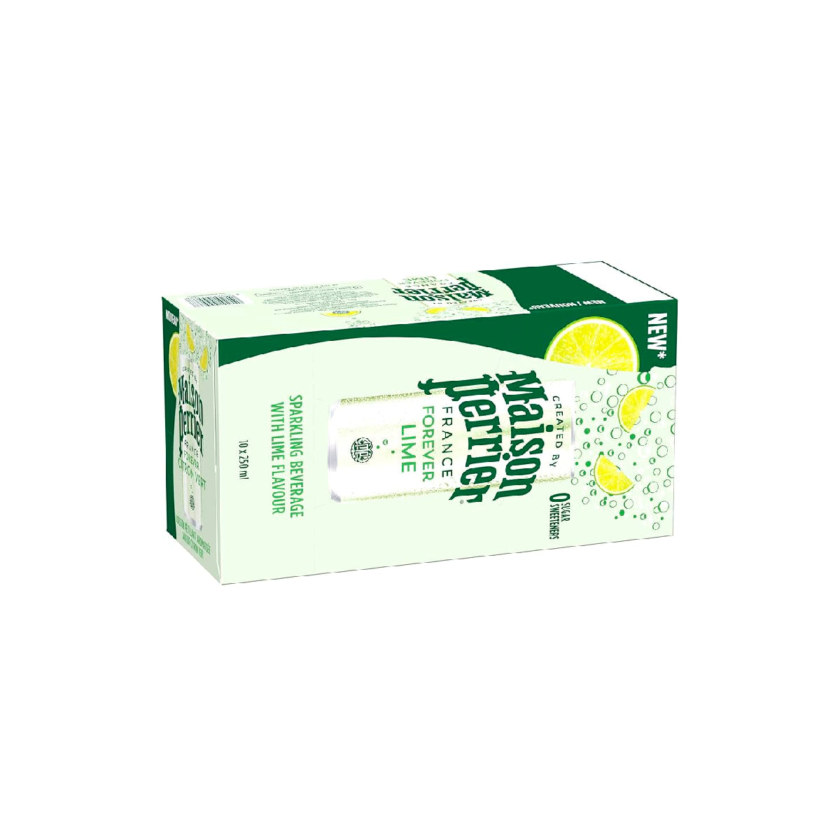 Perrier Maison Lime Flavoured Carbonated Water 10x250ml